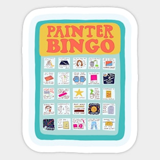 Set Painter Bingo! Sticker